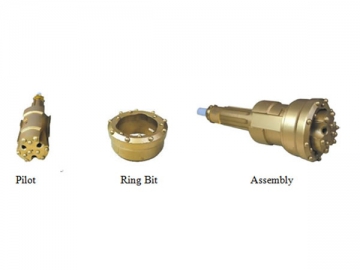 Drilling System with Ring Bits