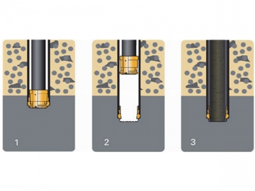 Drilling System with Ring Bits