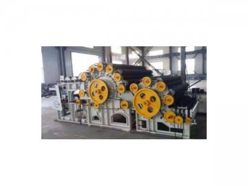 Carding Machine for Fiber Disentangling  (Double Cylinder Double Doffer)